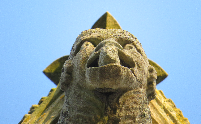 Gargoyle on Melksham church